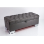 Tufted Storage Bench